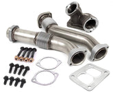 94-97 7.3L Dieselsite OBS Bellowed up-pipe kit - OBSBU